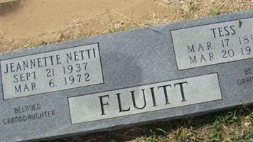 Dorothy Jeannette Netti Fluitt