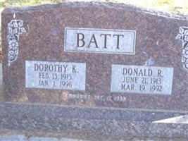 Dorothy K. Batt Dorothy K. Batt