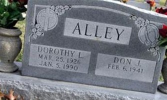 Dorothy L. Alley Dorothy L. Alley
