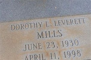 Dorothy L Leverett Mills