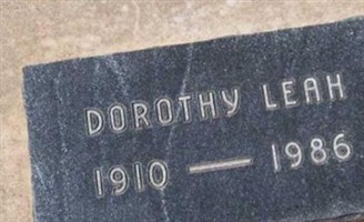 Dorothy Leah Singletary Dorothy Leah Singletary