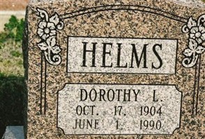 Dorothy Lee Mefford Helms Dorothy Lee Mefford Helms