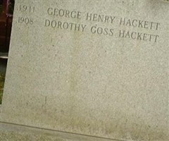 Dorothy Louise Goss Hackett