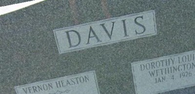 Dorothy Louise Wethington Davis Dorothy Louise Wethington Davis