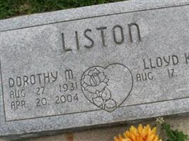 Dorothy M Liston