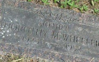 Dorothy M. Wheeler Dorothy M. Wheeler