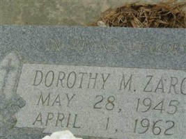 Dorothy M. Zaro Dorothy M. Zaro