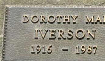 Dorothy Mae Iverson Dorothy Mae Iverson