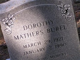 Dorothy Mathers Burel Dorothy Mathers Burel
