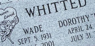Dorothy Mildred "Dot" Headrick Whitted