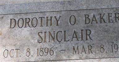 Dorothy O. Baker Sinclair