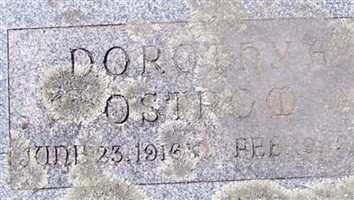 Dorothy Ostrom Dorothy Ostrom