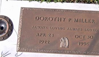 Dorothy P Miller