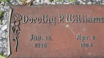 Dorothy P Williams