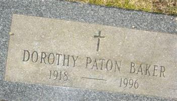 Dorothy Paton Baker