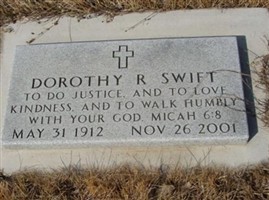 Dorothy R. Swift Dorothy R. Swift