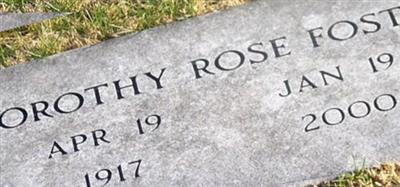 Dorothy Rose Foster