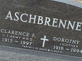 Dorothy Ruth Lightner Aschbrenner Dorothy Ruth Lightner Aschbrenner