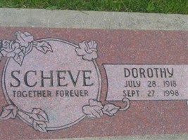Dorothy Scheve Dorothy Scheve