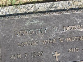 Dorothy V Dobson Dorothy V Dobson