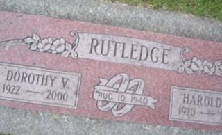 Dorothy V Rutledge Dorothy V Rutledge