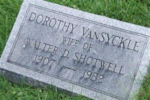 Dorothy VanSyckle Shotwell