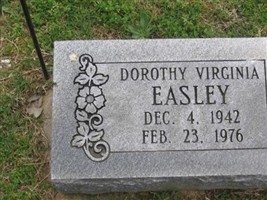 Dorothy Virginia Easley Dorothy Virginia Easley