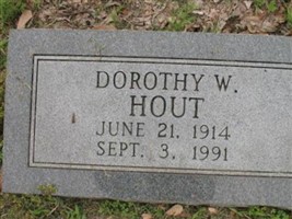 Dorothy W Hout Dorothy W Hout