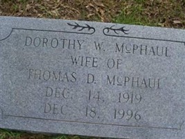 Dorothy W McPhaul Dorothy W McPhaul
