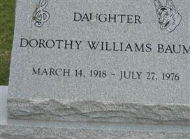 Dorothy Williams Baum