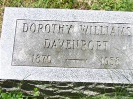 Dorothy Williams Davenport