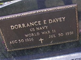 Dorrance E Davey