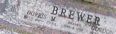 Dorris M. Unknown Brewer Dorris M. Unknown Brewer