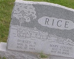 Dorsey Hayes Rice Dorsey Hayes Rice