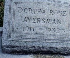 Dortha Rose Ayersman Dortha Rose Ayersman
