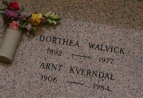 Dorthea Walvick Dorthea Walvick