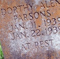 Dorthy Alen Parson