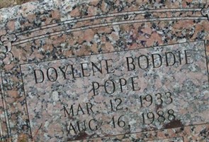Doylene Boddie Pope