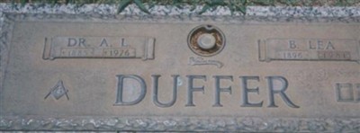Dr Albert Lucious Duffer Dr Albert Lucious Duffer