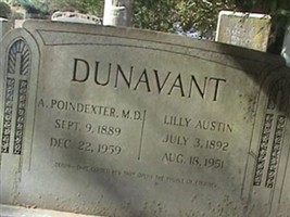 Dr Andrew Poindexter Dunavant