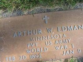 Dr Arthur W Edman Dr Arthur W Edman