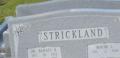 Dr Barney R. Strickland Dr Barney R. Strickland