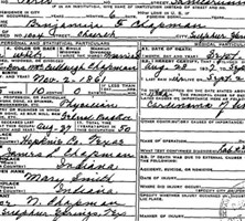 Dr Benjamin Franklin Chapman Dr Benjamin Franklin Chapman