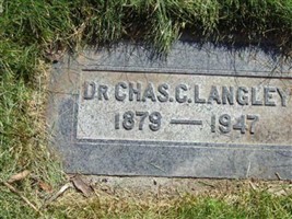 Dr Charles Cephas Langley Dr Charles Cephas Langley