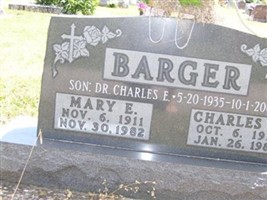 Dr Charles E Barger