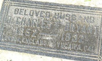 Dr Charles F Bryant Dr Charles F Bryant