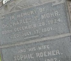 Dr Charles T. Mohr Dr Charles T. Mohr