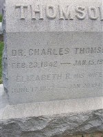 Dr Charles Thomson Dr Charles Thomson