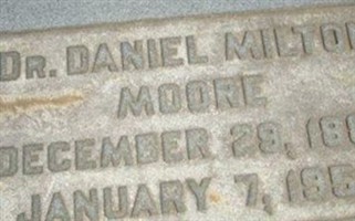 Dr Daniel Milton Moore Dr Daniel Milton Moore
