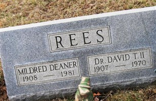 Dr David Thomas Rees, Jr Dr David Thomas Rees, Jr